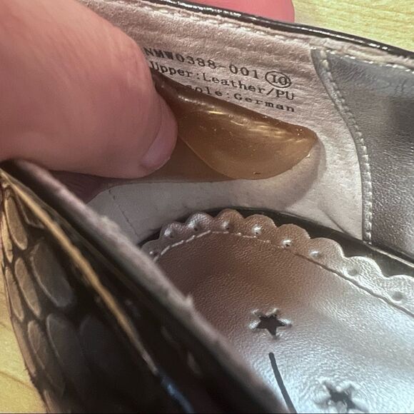 Sexy Naughty Monkey Open Toe 5” Stilettos black faux snake - Picture 10 of 11